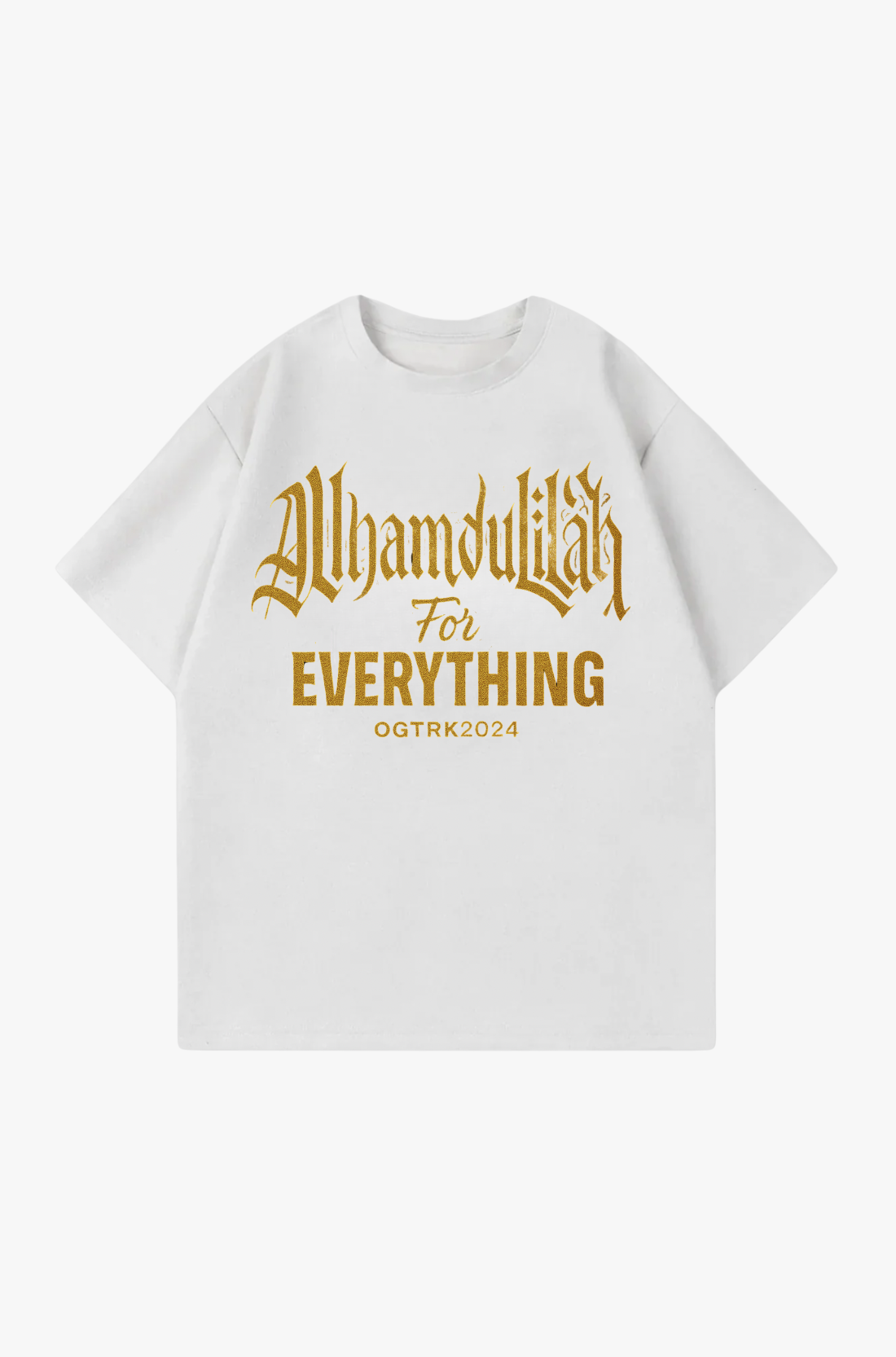ALLHAMDULILLAH - OVERSIZED TEE
