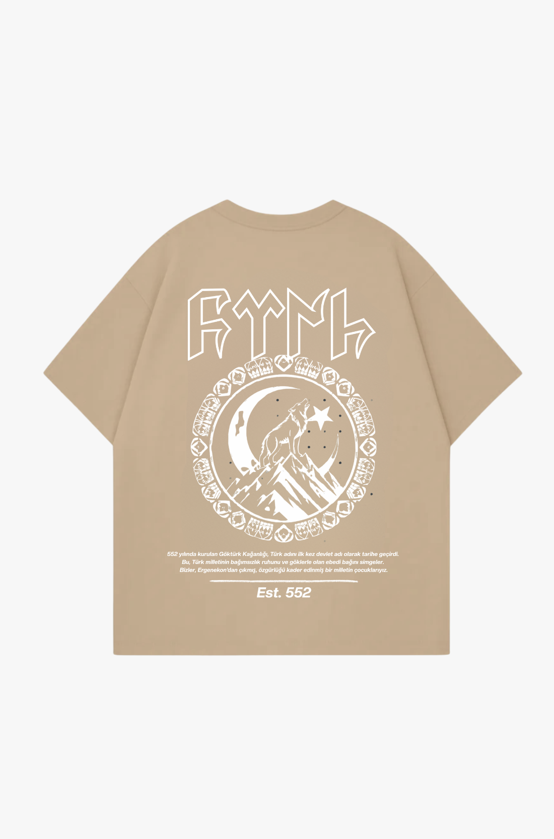 GÖKTÜRK V2 - OVERSIZED TEE