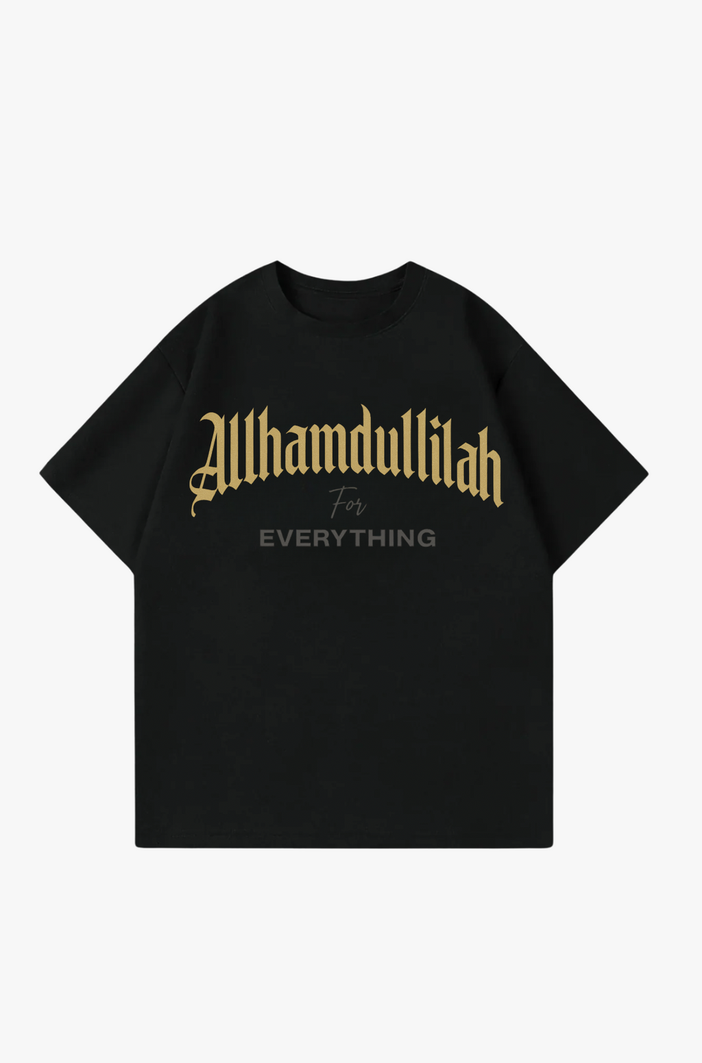 ALLHAMDULILLAH - OVERSIZED TEE