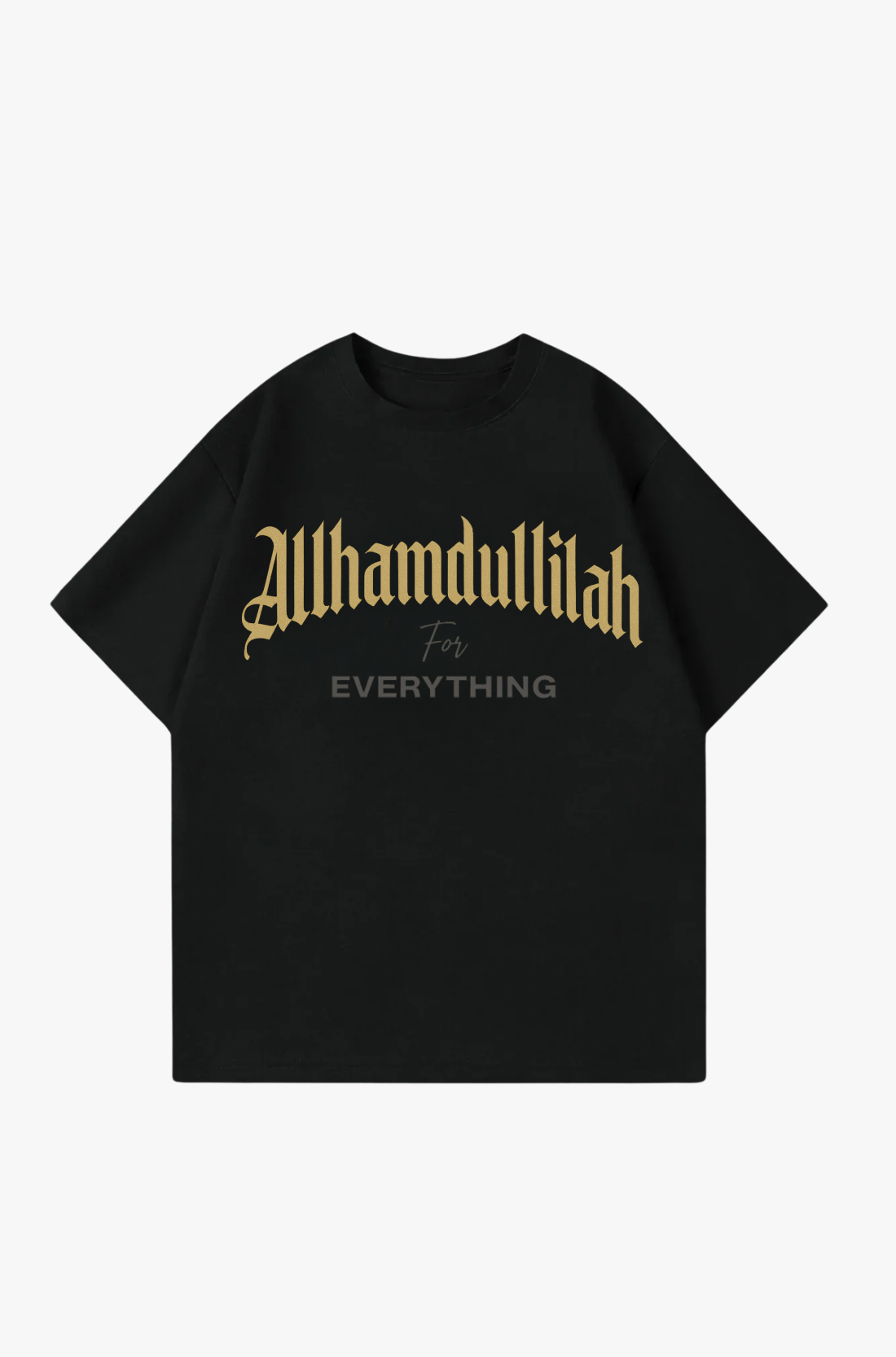 ALLHAMDULILLAH - OVERSIZED TEE