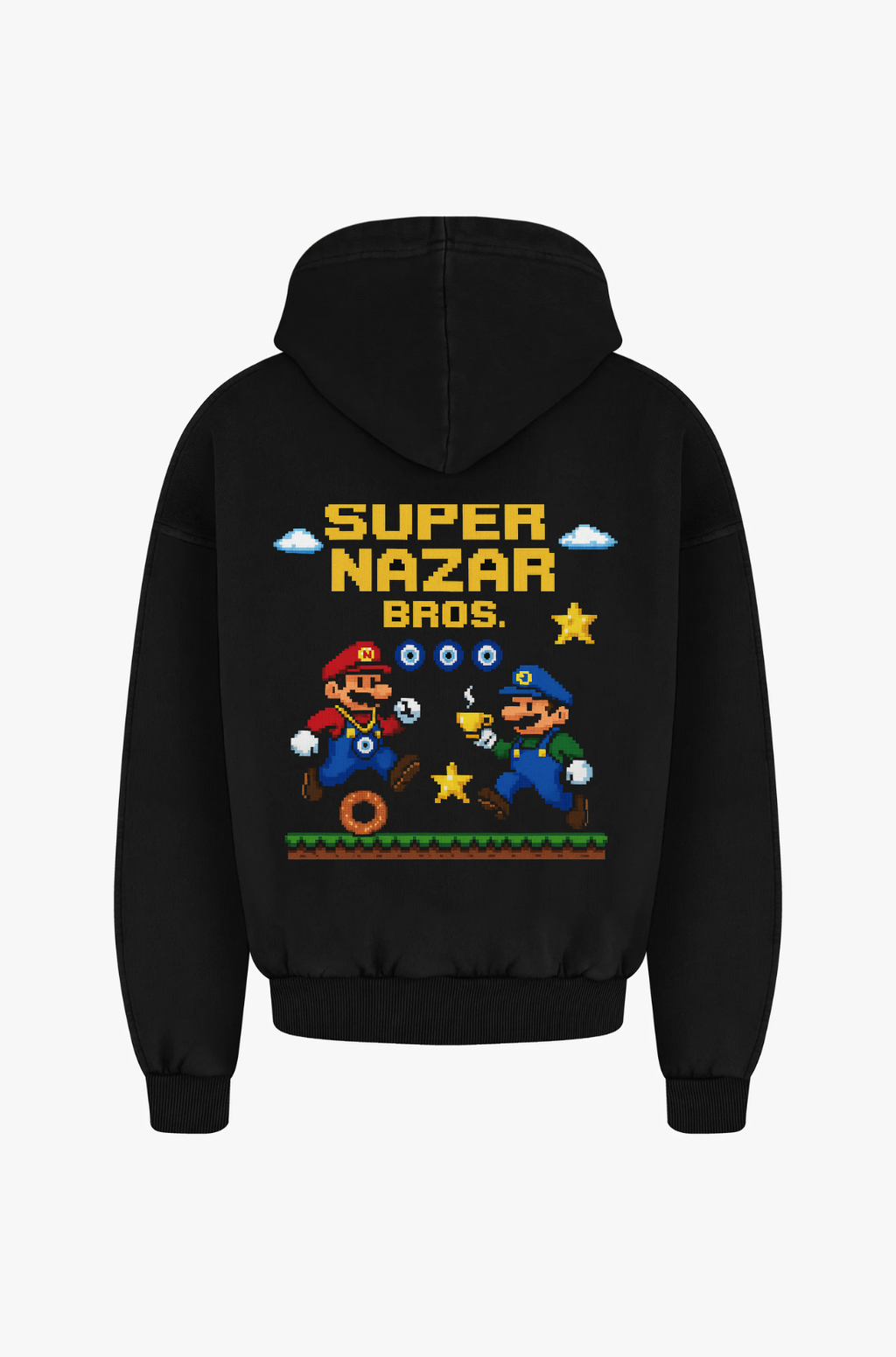 SUPER NAZAR BROS - OVERSIZED HOODIE