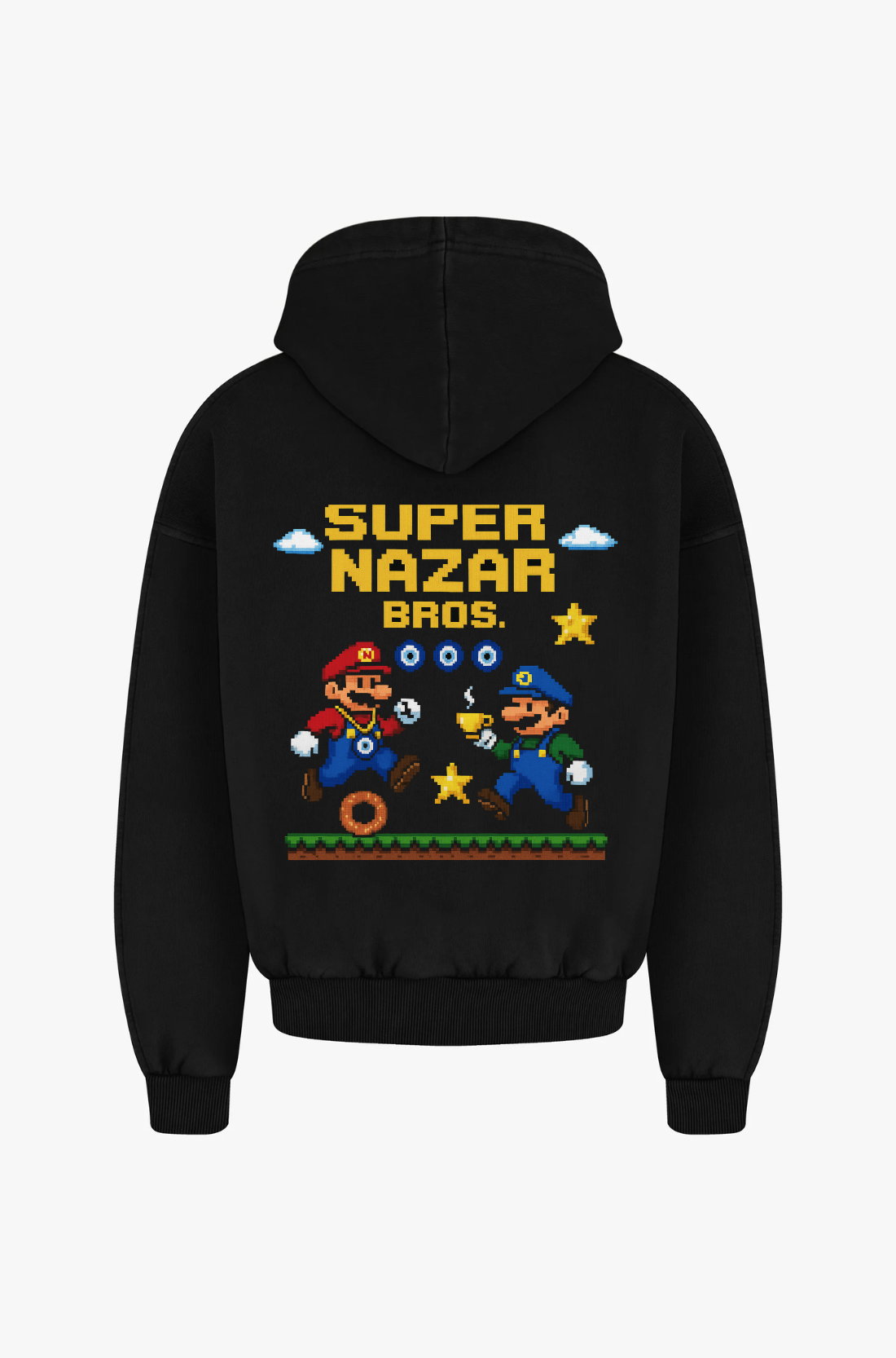 SUPER NAZAR BROS - OVERSIZED HOODIE