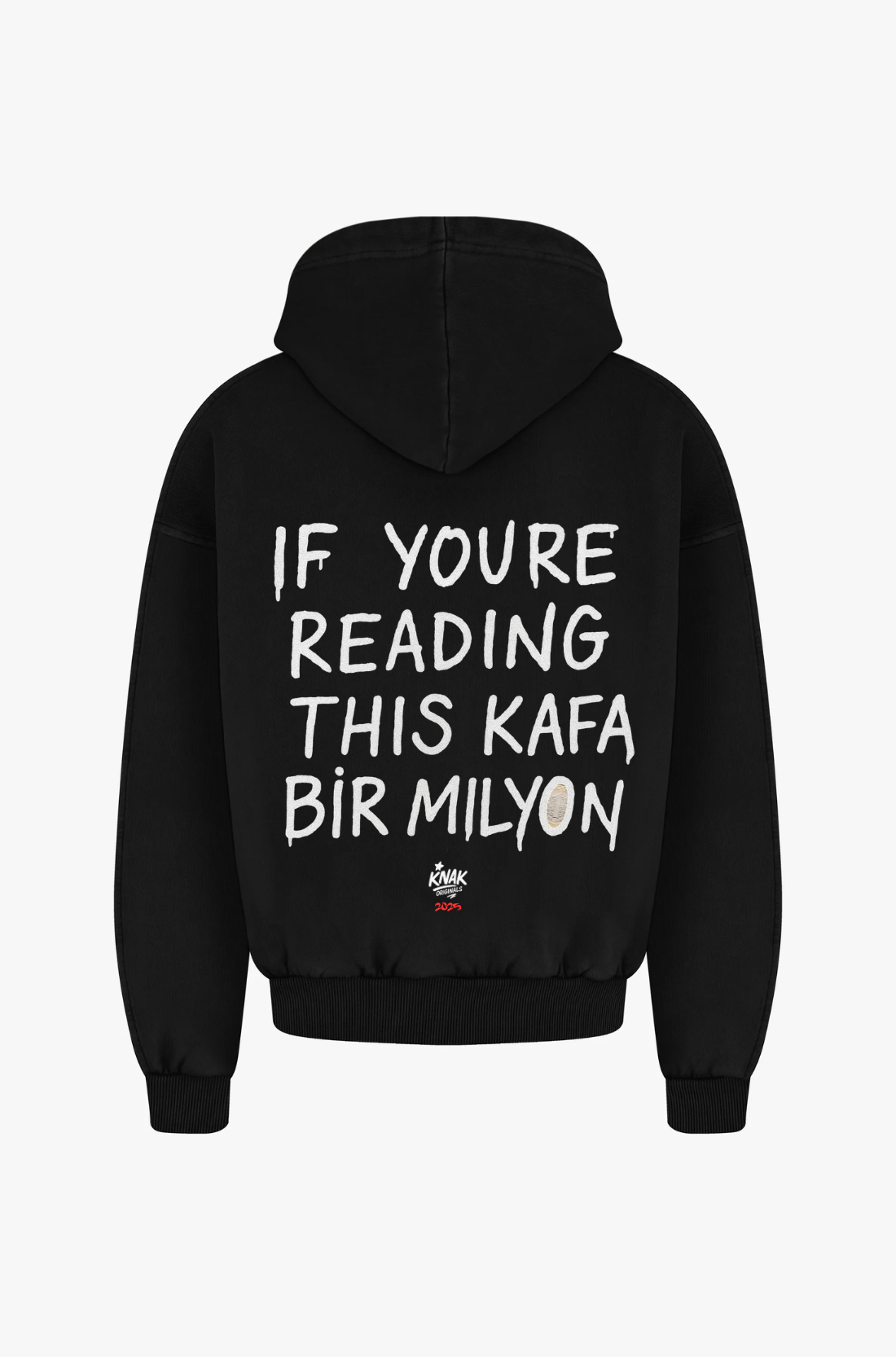 KAFA BIR MILYON - OVERSIZED HOODIE