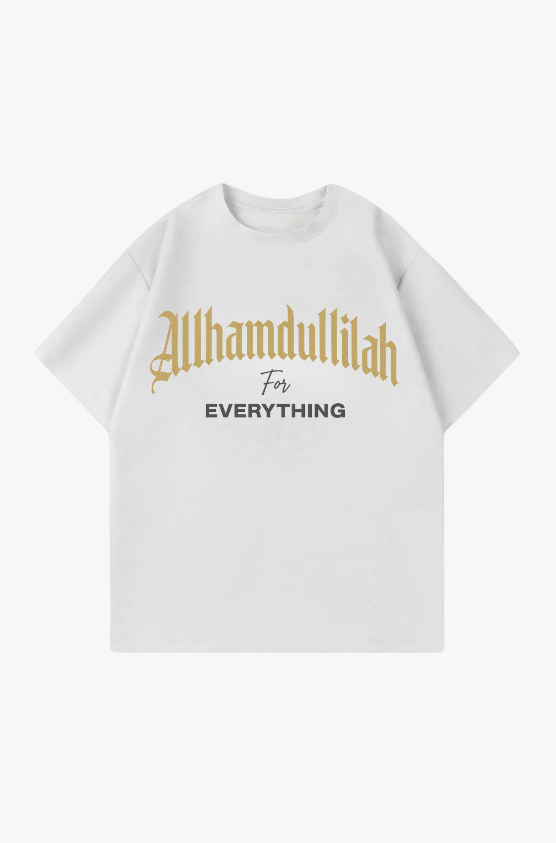 ALLHAMDULILLAH - OVERSIZED TEE