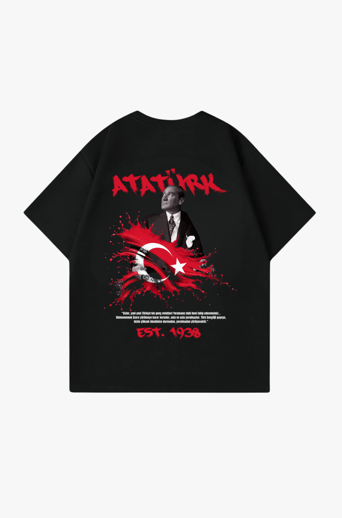 ATATÜRK 1938 - OVERSIZED TEE