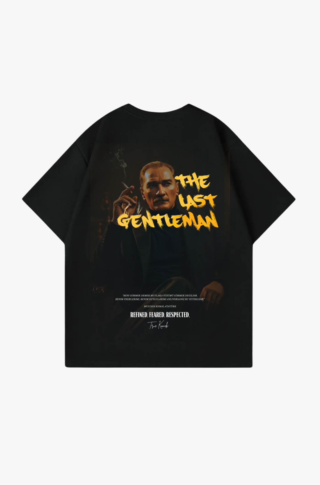 LAST GENTLEMAN - OVERSIZED TEE (Backprint)