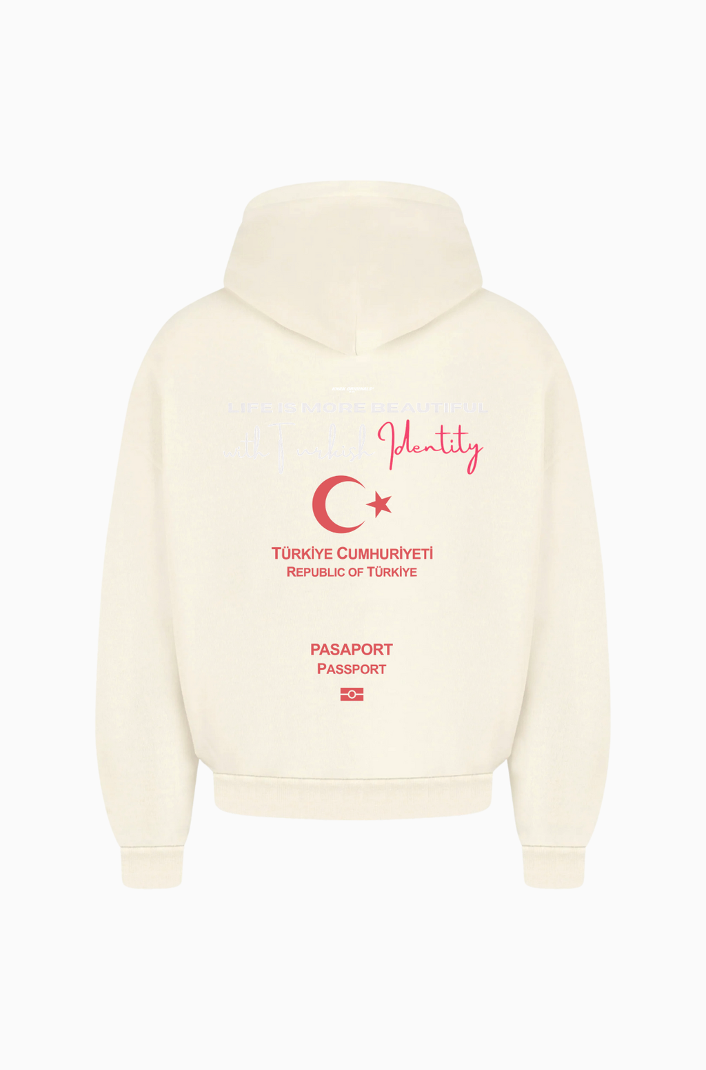 TURK IDENT - OVERSIZED HOODIE