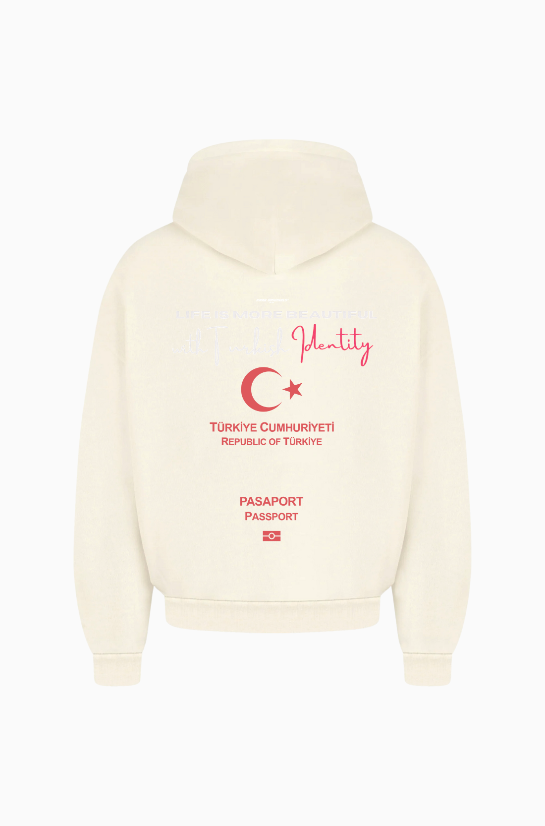 TURK IDENT - OVERSIZED HOODIE