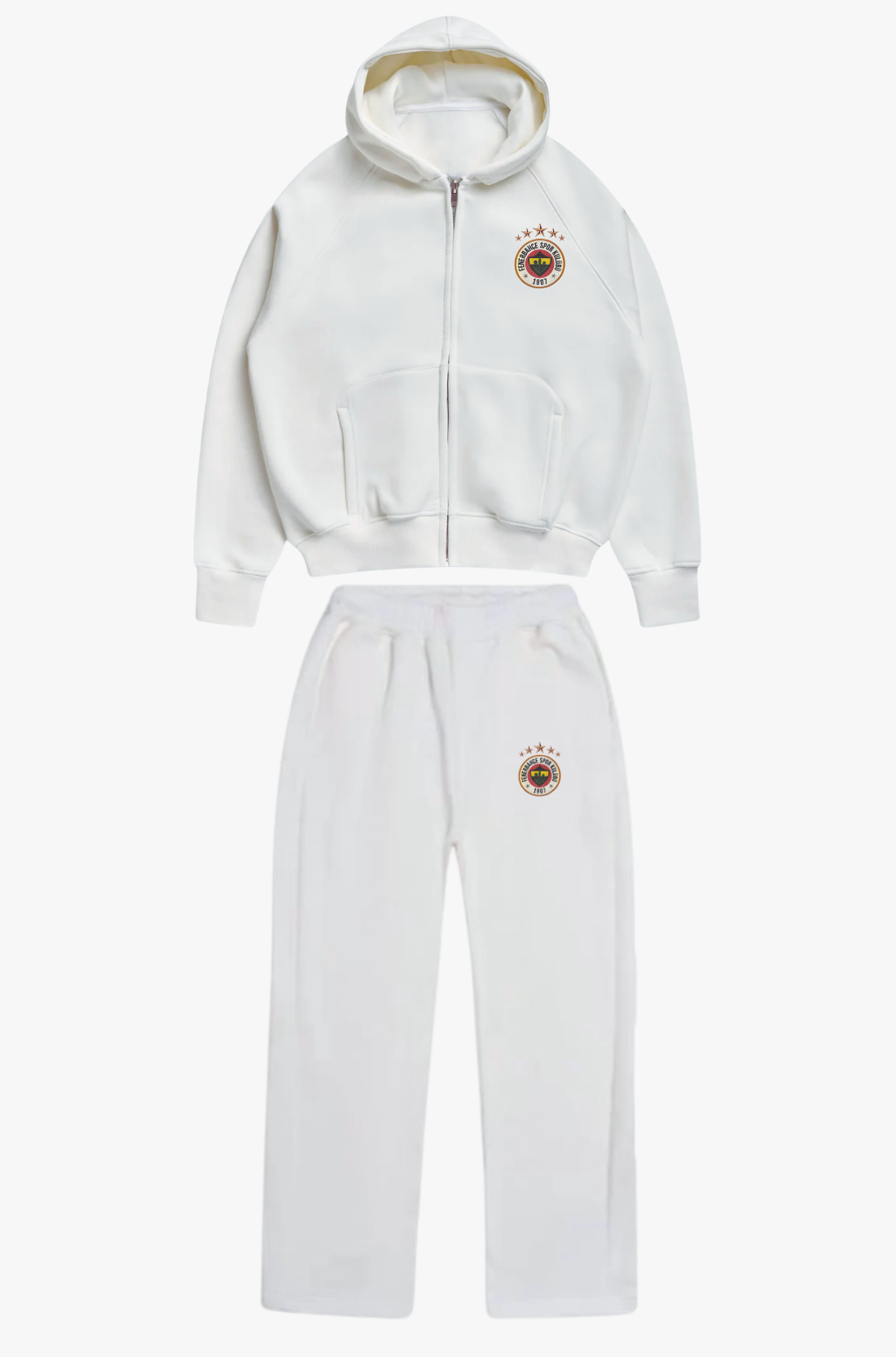 FENERBAHCE VINTAGE (White) - ZIP TRACKIE