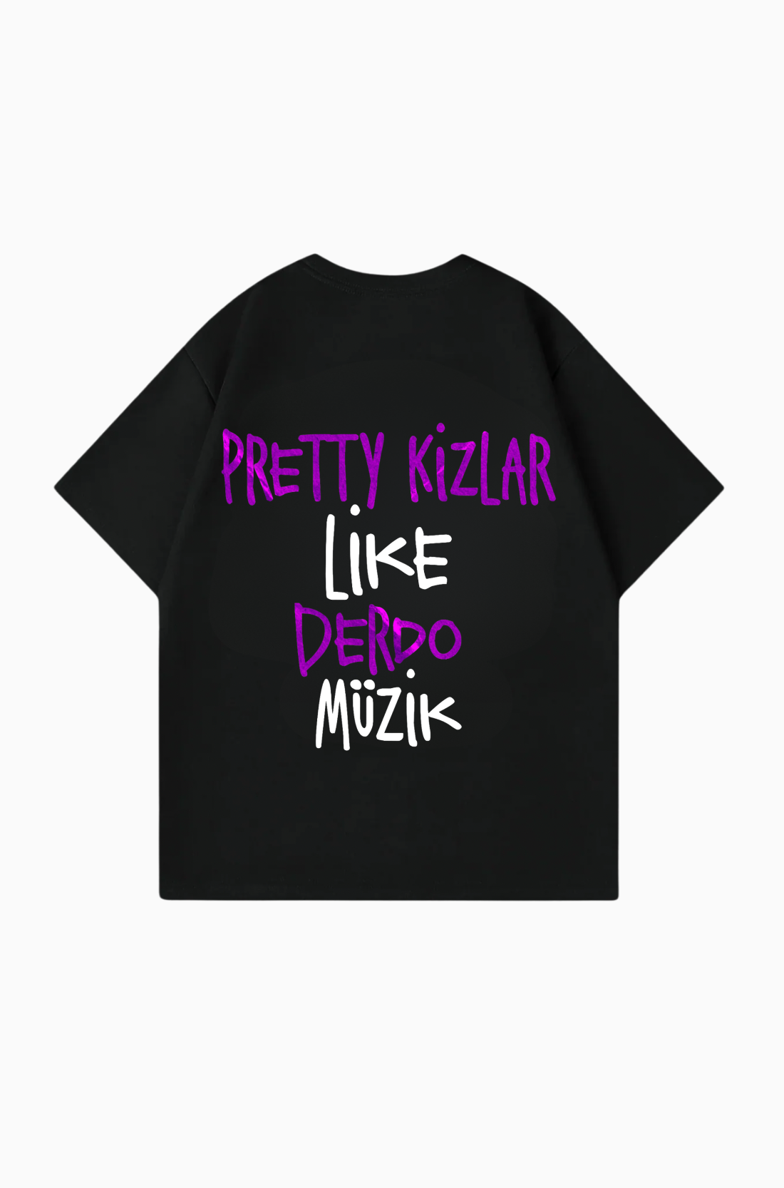 PRETTY KIZLAR - OVERSIZED TEE