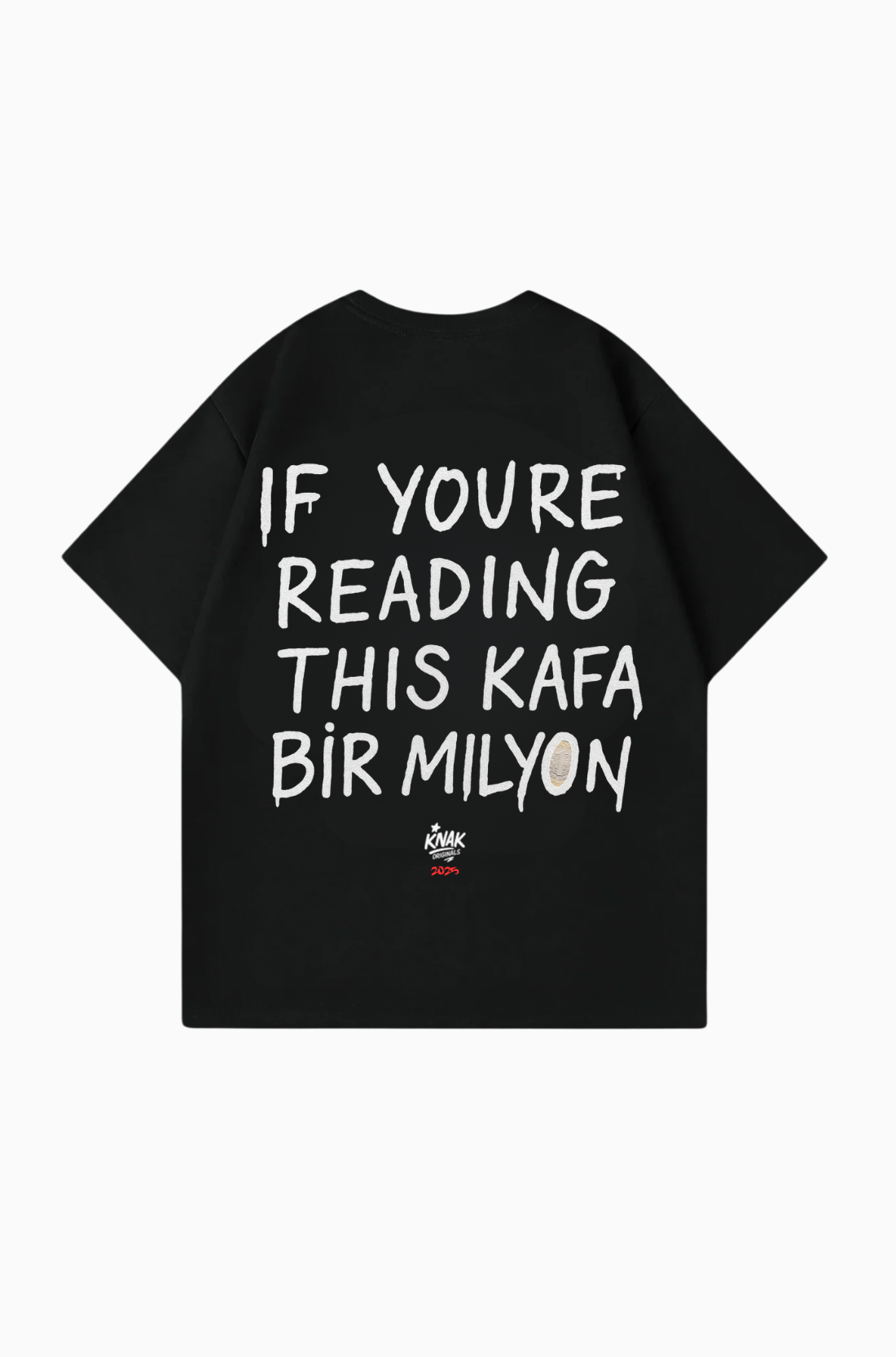 KAFA BIR MILYON - OVERSIZED TEE